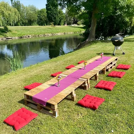 Luxussátor Glamping Au Bord De L'eau Merey
